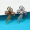 Spille CINDY XIANG Fiocco di strass per donna Vintage Bowknot Pin