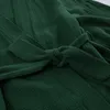 Женская одежда для сна NHKDSASA Kimono PAJAMAS 100% хлопковые крепированные брюки.