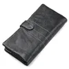 رمز 147 حقيبة من الجلد الجلود الأصلي محفظة Long Szipper Bag مع جيب العملة وحوامل البطاقات امرأة عالية الجودة 237x