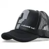 Ball Caps 2022 Summer Mesh Baseball Cap Новеньша Вопрос Марк Женщины Unisex Snapback Hip Hop Hat Cool Street Truck Gruil