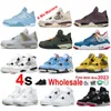 A Ma Maniere Violet Ore 4s Basketballschuhe Doernbecher Sand Linen Undefeated 4 Seafoam Infrarot Oreo Military Black Fire Red mit Box TORO BRAVO Herrenschuh White Cemnet