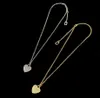 Moda pirinç kalın zincir b harf kolye bileklik küpe kalp şeklindeki kolye kişilik kadınları abartılı engebeli stil klavikula boyun rüzgar tasarımcısı mücevher