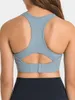 Tenue de Yoga GRACE Boucle Arrière Soutien-Gorge Femme Réglable Brossé Push Up Sport Soutien Moyen à Élevé Doux Pour Gym Activewear