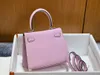 Brand Purse 20cm mini sac d'épaule Femme Femme Luxury Handsbag Epsom Leather Couture à la main Pinche de nombreuses autres couleurs pour choisir un prix en gros de livraison rapide