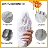 Masque pour les mains hydratant gants hydratants réparation pour réparation sèche fissurée peau rugueuse 5 pièces Elitzia ETMM01 miel et amande