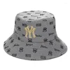 Cappelli a tesa avara Moda Pescatore Hip Hop Cappello a secchiello Estate Donna Uomo Bob Femme Casquette Homme Caccia Gorras