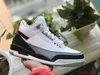 Jumpman Racer Blue 3 3S Basketball Shoes Mens Cool Grey A Ma Maniere UNC Fragment Knicks FREE THROW LINE Denim Red Black Cement Pure White Trainer Sneakers X02