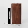 Natural Wood Case Portable Dry Herb Tobacco Cigarette Holder Smoking Dugout One Hitter Catcher Taster Bat Pipe Storage Box Innovative Design High Quality DHL Free