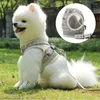 Dog Collars Nylon Mesh Kitten Puppy Reflective Dogs Harness And Leash Set Vest Leads Pet Clothes For Small