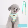 Pet Smyczanie Zapobiegaj zerwaniu wolnych pasów na klatkę piersiową w kształcie kamizelki Pies Pies Traction Rope Walking Cat and psów