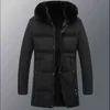 Giacche da uomo Winter Katoen Gevoerde Midden-Aged Ouderen Mannen Katoenen Kleding 2022 New Casual Dikke Warme Bontkraag katoenen Jas NBH649 L220830