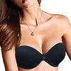 Bras Yandw Lingerie Sexy Push Up Bra Big Breast 1 2 xícara de tamanho grande mulheres Silicone sem alça Wed A B C D E F 70 75 80 85 90 95 220902