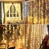 Módulos de automação inteligentes 3 metros 300 luzes Armário de arame LED Bedroom Decoração de estante de corda flexível Festa de casamento de Natal