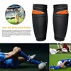 Armbågens knäskydd värda 1 par fotbollsfotboll Shin Guard Teens Socks Pads Professional Shields Legging Shinguards Sleeves Protective Gear 220830