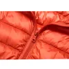 Womens Down Parkas Sanishroly Autumn Winter Women Thin White Duck Jacka Parka Kvinnlig Ultra Light Coat Short Topps Plus Size S268 220830