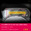 Interior Accessories For G01 G02 X3 X4 2022 Car GPS Navigation Film LCD Screen Tempered Glass Protective Anti-scratch Refit