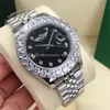 5 Stlye Watches Big Diamond Bezel 43mm Datejust 126234 126333 126334 President Black Dial 2813 MECTION MEKANISK AUTOMATISK MÄNS Titta