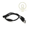 Lighting Accessories 1PCS 1 Female To 2 3 4 5 8 Male DC Connector Plug 5.5 2.1mm Jack Splitter Adapter Cable For Camera CCTV LED Strip