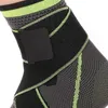 Ankle Support WorthWhile 1 PC Sports Ankle Brace Compression Strap Sleeves Support 3D Weave Elastic Bandage Foot Protective Gear Gym Fitness 220830