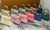 Brand Bolsa de 20cm Mini Bolsa de ombro Mulheres Bola de luxo Epsom couro de couro costura rosa Muitas outras cores para escolher Preço de atacado de entrega rápida