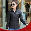 Womens Down Parkas 7XL Women 90% White Duck Coats 4XL 5XL Ultra Light Jackets Autumn Winter Warm Stand collar Hiking 220830