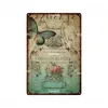 Peinture en métal Animaux de Pâques Vintage Métal Tin Sign Affiche Pâques Lapin Oeuf Affiches Plaques pour La Maison Famille Pâques Chasse Partie Cadeau Décoration Murale T220829