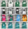 Basquete universitário veste camisa de basquete David Robinson Tim Duncan Hornets Chris Paul Bogues Larry Johnson Bird