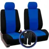 Tampas de assento de carro capa universal cheia para crossovers sedãs volante automático