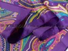 Sarongs Printemps et automne Femme Satin Écharpe Grand Foulards carrés Hijabs Imprimé Femmes Écharpe Violet Polyester Écharpe En Soie Châle 90 90 cm T220827