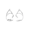 S3167 Fashion Jewelry Retro Metal Cat Ears Cuff Hang No Hole Single Piece Ear Clip Earrings