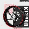 دراجة نارية حافة الديكور ملصقات عاكسة ليلا تحذير السلامة الشارات الشرير فيلم واقية 20 قطعة ل BMW K1300R K1300 R202W