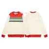 22fw Italie Nouvelle sweat à capuche masculine Couleur assortie d'épissage à manches longues Sweatshirt High Street début printemps Automne Man Women Crewneck Sweater décontracté classique TJAMWY090