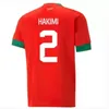 2023 domicile 22 maillots de football de la Coupe du monde Maroc domicile extérieur Blanc vert23 24 maillot de foot Ziyech Boufal FAJR Munir Ait Bennasser Amrabat maillots de football