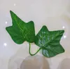 Decorative Flowers 230CM/lot Silk Roses Fake Creeper Green Leaf Ivy Vine For Home Wedding Decora Wholesale Diy Hanging Garland Artificial