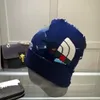 Beanie Skull Caps Casual Mützen Geometrische Briefmuster Marke