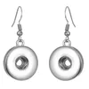 Charm Noosa Snap Button Drop Earrings Ear Jewelry Fit 12Mm 18Mm Buttons Simple Women Delivery 2021 Dhseller2010 Dhjpq