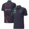 F1-Teamuniform, kurzärmeliges Herren-Sommer-Neue-Rennserie, atmungsaktives T-Shirt mit halben Ärmeln