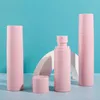 Bottiglie spray vuote in plastica rosa per il trucco da 60 ml 80 ml 100 ml Contenitori per erogatore di nebulizzazione fine da viaggio per la protezione solare Siero per la cura della pelle del viso Profumo