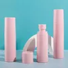 Empty Pink Plastic Makeup Setting Spray Bottles 60ml 80ml 100ml Travel Fine Mist Dispenser Containers for Sunscreen Face Skin Care Serum Perfume