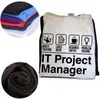 T-shirt da uomo Funny IT Project Manager Product Label Graphic Cotton Streetwear Manica corta Regali di compleanno T-shirt stile estivo da uomo