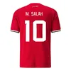 Katar Pucharu Świata 2022 2023 EGYPT Piłki piłkarski Trezeguet M. Elneny M. Salah Ramadan Kahraba A. Hegazi 22 23 Mundli futbolowe Zestawy dla dzieci Koszule