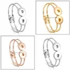 Cuff Noosa Large Snap Bracelet Jewelry Sier Gold Ginger Buttons Cuff Bangle Fit Diy 18Mm Snaps Classic Drop Delivery 2021 Dhseller2010 Dh16J