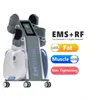 Emslim Sculpting Muscle Building Stimulator Machine 7 Tesla EMS Stimulation Equipment Fat Reduction Slimming Device Body Shaping System 4 Handles Air Cooling