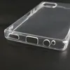 Cas de silicone transparent pour Sharp Sense3 Lite Sense4 4G Plus Sense 5G 6 Soft TPU Protetion Back Cover