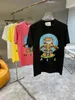 Camisetas de moda para hombre con estampado de oso para hombre y mujer, informal, transpirable, de manga corta, M-5XL