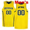 College Basketball indossa cucito personalizzato 24 Baird 3 Zavier Simpson 32 Luke Wilson 44 Jaron Faulds Michigan Wolverines College Men 2635807