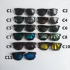 Gafas de sol polarizadas de marca para hombres y mujeres Summer clásico Sport Conduciendo anteojos de recubrimiento reflectante Eyewear