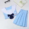 Ensembles de vêtements ensemble uniforme scolaire 2022 Style japon et corée du sud mode élégante broderie marin collège marine JK