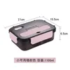 Portable Lunch Box Student Travel Microwave Verwarming Voedingscontainer Plastic Bento Boxes Bag voor vrouwen Kinderen Koelere thermische zakken 20220830 E3