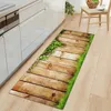 Tapis maison tapis de sol 3D imprimé fruits cuisine tapis porte tapis anti-dérapant intérieur paillasson tapis pour salon lavable